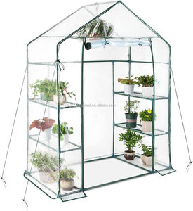 Invernadero de Jardín Moderno, Metálico, Impermeable y Transparente para el Cultivo de Plantas en el Patio Trasero - Product Image 1