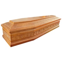Ataúdes Tallados de Estilo Europeo Suministrados por la Fábrica para Funerales, Diseños Personalizados Disponibles
