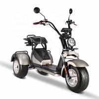 Entrepôt US/EU EEC COC Puissant 60V 12Ah 20Ah Haute Vitesse 45 km/h 2000W Moteur Moto Scooter Batterie Électrique 4000w Citycoco