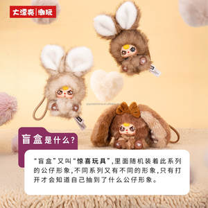 Nuevo 100% Original Baby Three <span class=keywords><strong>Alice</strong></span> Rabbit Town Series, Caja Sorpresa de Peluche de Vinilo, Adorno Coleccionable Personalizado para Regalos de Cumpleaños - Product Image 5