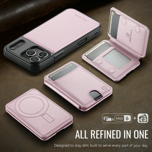 Productos de Venta Caliente, Funda Tipo Cartera Negra de Buena Calidad con Ranuras para Tarjetas, Funda Rosa para Teléfono Celular para Mujer, Compatible con iPhone 17 Air 16 15 Pro Max - Product Image 6