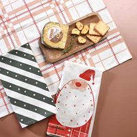 Écologique Personnaliser Imprimer Pur Coton Lin Torchon Logo Imprimé Personnalisé Cuisine Vaisselle Nettoyage Serviettes Table Napperon