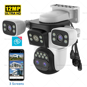CS621ZS 12MP Solar CCTV Multi Lens 360. PTZ Waterproof Outdoor <b>Security</b> <b>Camera</b> With AI Human Detection IP66 <b>WiFi</b> CS621ZS Advance - Product Image 3