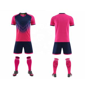 定制涤纶平纹足球衫印花数字网眼面料快干运动服足球训练t恤男儿童儿童 - Product Image 1