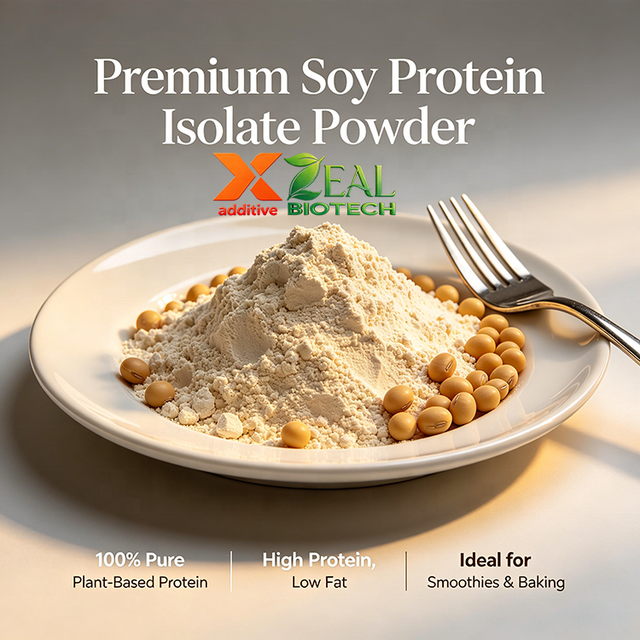 Soy Protein Isolate SPI ≥90% Protein Non-GMO High Gel Emulsification Food Grade for Meat Plant-Based Beverage Pharma Nutrition