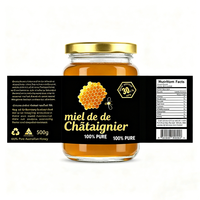 Étiquettes de bouteilles personnalisables en vinyle adhésif imperméable, résistant aux rayures, durable, de qualité alimentaire, écologique, résistant à la chaleur et à l'huile