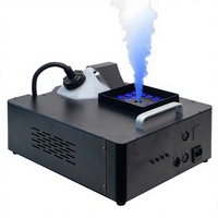 Machine à fumée verticale Topflashstar 1500W RGB LED avec télécommande DMX 7CH pour DJ, scène, club, Halloween, Noël