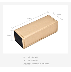 Boîte <span class=keywords><strong>à</strong></span> <span class=keywords><strong>lunettes</strong></span> <span class=keywords><strong>pliable</strong></span> en cuir PU, différente couleurs, <span class=keywords><strong>étui</strong></span> <span class=keywords><strong>à</strong></span> <span class=keywords><strong>lunettes</strong></span> avec vêtements - Product Image 5