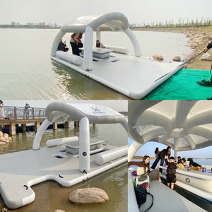 Precio de Fábrica, Juego Acuático al Aire Libre, Nuevo Hovercraft Grande, Barcos Solares, Yate Inflable, Barco de Pesca en Venta - Product Image 3