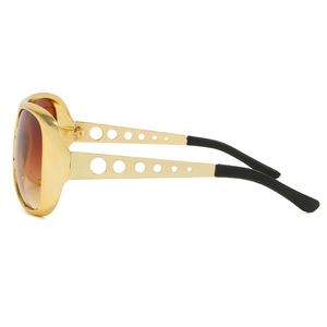 Disco Costume lunettes de soleil or 60S films fête Rock Costume lunettes de soleil Logo <span class=keywords><strong>Rockstar</strong></span> fête lunettes lunettes - Product Image 4
