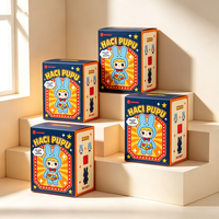 Boîte mystère en carton blanc anti-écrasement avec finition UV de luxe personnalisée pour objets de collection, production en 72h