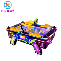 Table de hockey sur air de haute qualité à monnayeur, machine de jeu d'arcade