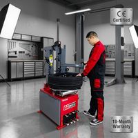 GATmatic CE Approved TWC606 Machine à changer les pneus semi-automatique avec bras d'assistance pour roues de 10 à 24 pouces, moteur 0,75-1,1 kW, qualité professionnelle