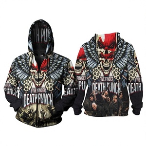 Zipper <b>Hoodie</b> Men Plaid 3D Sublimation 100% Polyester Fleece Oversized Sporty Winter <b>Hoodie</b> for Men Women - Product Image 4