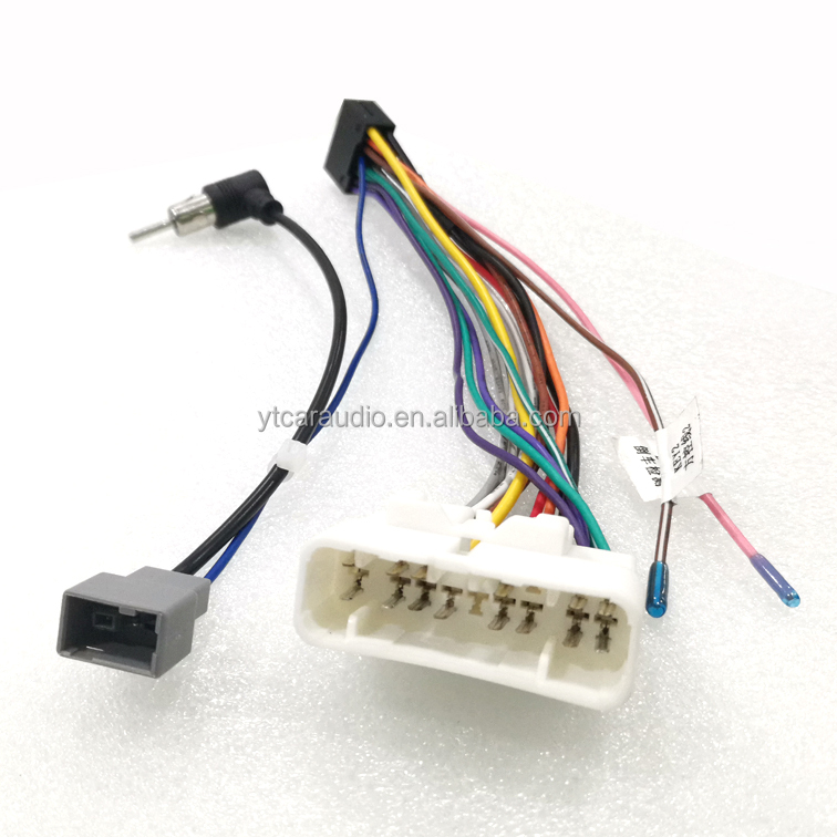 Tomzz Audio 7021-000 Câble Adaptateur Radio ISO 16 Pôles – Compatible Isuzu D-Max, Rodeo, Toyota Land Cruiser, Lexus Avec Amplificateur