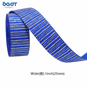 Sọc dọc sáng bóng với Bột Bạc rắc ruy băng ruy băng quà tặng bao bì nơ mũ nón ruy băng đầy màu sắc - Product Image 4