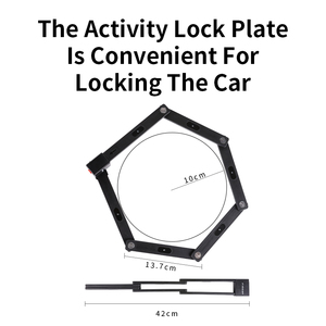 <span class=keywords><strong>Antivol</strong></span> portable pour vélo, cadenas pliable robuste et durable avec clés, <span class=keywords><strong>antivol</strong></span> de sécurité étanche pour vélo - Product Image 3