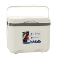 Glacière isotherme portable en polypropylène, design minimaliste, pour la conservation et le refroidissement des aliments, utilisation en voiture, camping en plein air, pique-niques
