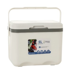 Nevera Portátil Aislada de Polipropileno, Cubo de Hielo Minimalista para Conservación y Enfriamiento de Alimentos, Uso en Automóviles, Campamentos, Picnics al Aire Libre - Product Image 1