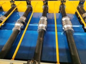Farbe Stahl glasierte Fliesen Vielseitige Walzen form maschine Metalldach herstellungs maschine - Product Image 5