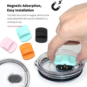 Nueva Tapa Magnética de 20oz para Vaso Térmico, Reemplazo de Plástico Libre de BPA, Ecológica, Compatible con <span class=keywords><strong>Yeti</strong></span> RTIC - Product Image 1