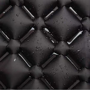 Foldable Inflatable Camping Sleeping Mat Nylon Wearproof Moisture Barrier <b>Pad</b> for Outdoor Hiking Beach Picnic Use - Product Image 4