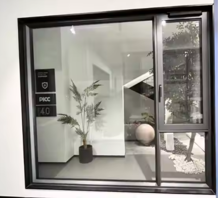 Modern Thermal Break Aluminum Casement Windows