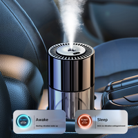 Diffuseur de voiture de luxe Jiiker JK-571, design élégant, 160 ml, verre liquide, métal, pulvérisation, tableau de bord, électrique, longue durée, air frais et rafraîchissant