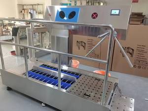 Nhà Máy Thực Phẩm Vệ Sinh Trạm Phun Tay Tiệt Trùng Khử Trùng Khởi Động Sạch sẽ Vệ Sinh Lối Vào Vệ Sinh Trạm - Product Image 4