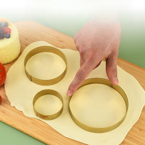 6 ، <span class=keywords><strong>2</strong></span> ارتفاع الفولاذ المقاوم للصدأ التيراميسو الدائري للخبز من من من من من من من من أجل قالب ديكور الكيك - Product Image 3