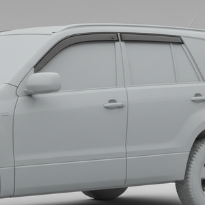 ชุดบังแดดหน้าต่างอะคริลิคแบบติดเทป สำหรับ <span class=keywords><strong>Suzuki</strong></span> <span class=keywords><strong>Vitara</strong></span> Grand <span class=keywords><strong>Vitara</strong></span> ปี 1999-2017 รุ่น 2 ประตู และ 4 ประตู สีรมดำ - Product Image 2