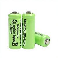 Baterai Isi Ulang Ni-MH 2/3AAA 200mAh No7 untuk Senter Buatan Cina 0 Energi Listrik