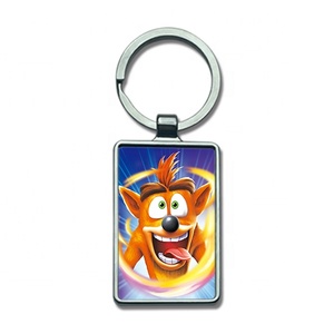 144 Designs Japanese Anime Metal Keychain with Rings