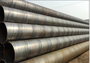 Tuyau de structure en acier au carbone à paroi épaisse soudé en spirale SSAW, norme ASTM A252, avec service de découpe pour pieux - Product Image 4