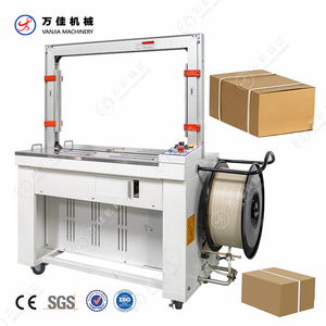 Chất lượng cao <span class=keywords><strong>PP</strong></span> ban nhạc Dây đeo máy đóng đai tự động cho hộp Carton Đóng gói Gói nhựa máy đóng đai - Product Image 1