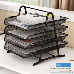 Organisateur de bureau en maille à 4 niveaux de haute qualité, plateau pour documents A4 - Product Image 3
