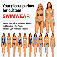 Op maat gemaakte Repreve 2-delige patchwork bloemenprint driehoekige bikini set met handgemaakte borduurwerk details zwemkleding