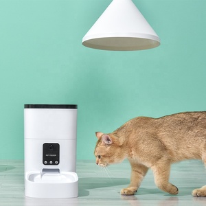 Mangeoire automatique pour animaux de compagnie, deux <span class=keywords><strong>tonnes</strong></span>, Wifi, par gravité, appareil photo intelligent, micro puce, bols et mangeoires pour animaux de compagnie, Offre Spéciale - Product Image 5