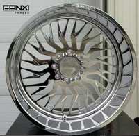 Ensemble de 4 NOUVELLES jantes forgées polies KG1 20x10 20x12 22x10 22x12 22x14 24x10 24x12 24x16 8x180 8x6.5 8x170 pour GMC Ford Chevy
