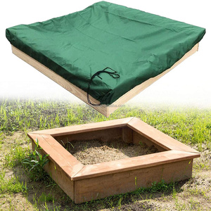 Housse de meuble de jardin <span class=keywords><strong>pas</strong></span> <span class=keywords><strong>cher</strong></span>, couverture de <span class=keywords><strong>bac</strong></span> à <span class=keywords><strong>sable</strong></span> avec cordon de serrage, imperméable à l'eau, anti-poussière, couverture d'extérieur de jardin - Product Image 2