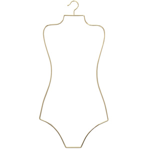 Cintre de Maillot de Bain Robuste Doré pour Maillots de Bain – Affichage de Maillot de Bain Chromé, en Fil, pour Femme - Product Image 1
