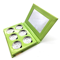 Palette de maquillage personnalisée 12 couleurs scintillantes pour le bricolage Boîte de fard à paupières magnétique vide Maquillage de marque propre pour impression en relief de crème pour les yeux