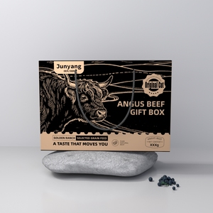 Embalaje de cartón corrugado de lujo personalizado para <span class=keywords><strong>carne</strong></span> de res argentina con asas y cajas corrugadas degradables - Product Image 3