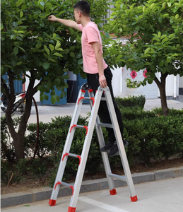 <span class=keywords><strong>2025</strong></span> nhôm gấp đa chức năng thang lớn và nhỏ bản lề gấp nhôm cầu thang leo thang thang thang thiên văn - Product Image 4