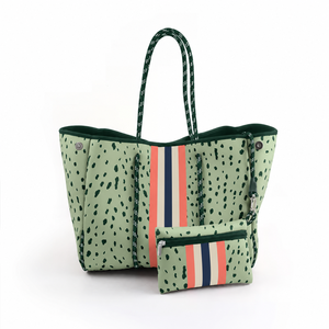 Bolsa de Neopreno Estampada al por Mayor, Bolsos de Mano Grandes y Ligeros para Mujer, Bolsos Transpirables e Impermeables, Bolsa de Playa de Neopreno - Product Image 1