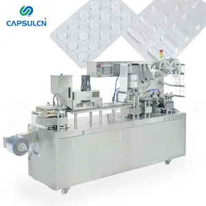dpb 140 Double Aluminum Chocolate Biscuits Blister Packing Machine For Food
