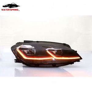 Vente d'usine pare-chocs avant phare phare mise à niveau GT Style phares LED pour <span class=keywords><strong>Volkswagen</strong></span> VW <span class=keywords><strong>Golf</strong></span> 7 <span class=keywords><strong>Golf</strong></span> 7.5 2013-2020 - Product Image 2