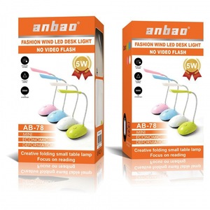 Anbao Led Desk Lamp Ab 78 Mini Foldable Battery Operated Reading <b>Light</b> For Students And Office Use - Product Image 1