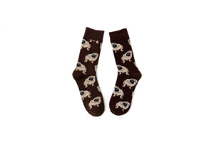 Fabrikant Groothandel Gekke Nieuwigheid Kleurrijke Katoenen Crew Sokken Dier Ijsbeer Pinguïn Hond Sokken Voor Unisex - Product Image 6