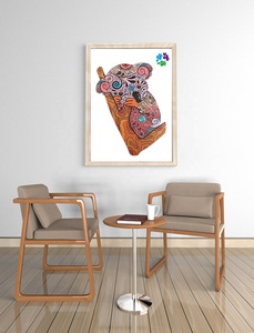 Оптовая продажа, деревянный пазл A4, уникальная головоломка в форме животного для взрослых, деревянный пазл - Product Image 3